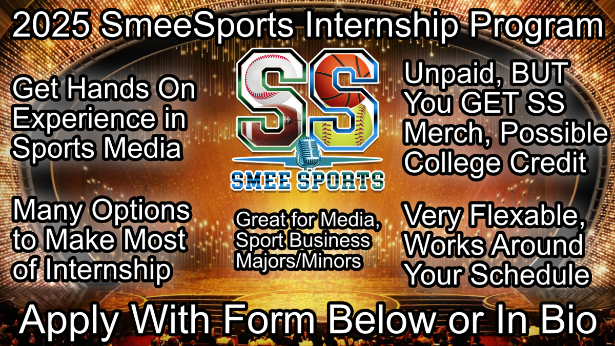 2025 SmeeSports Internship Program&nbsp;Announcement