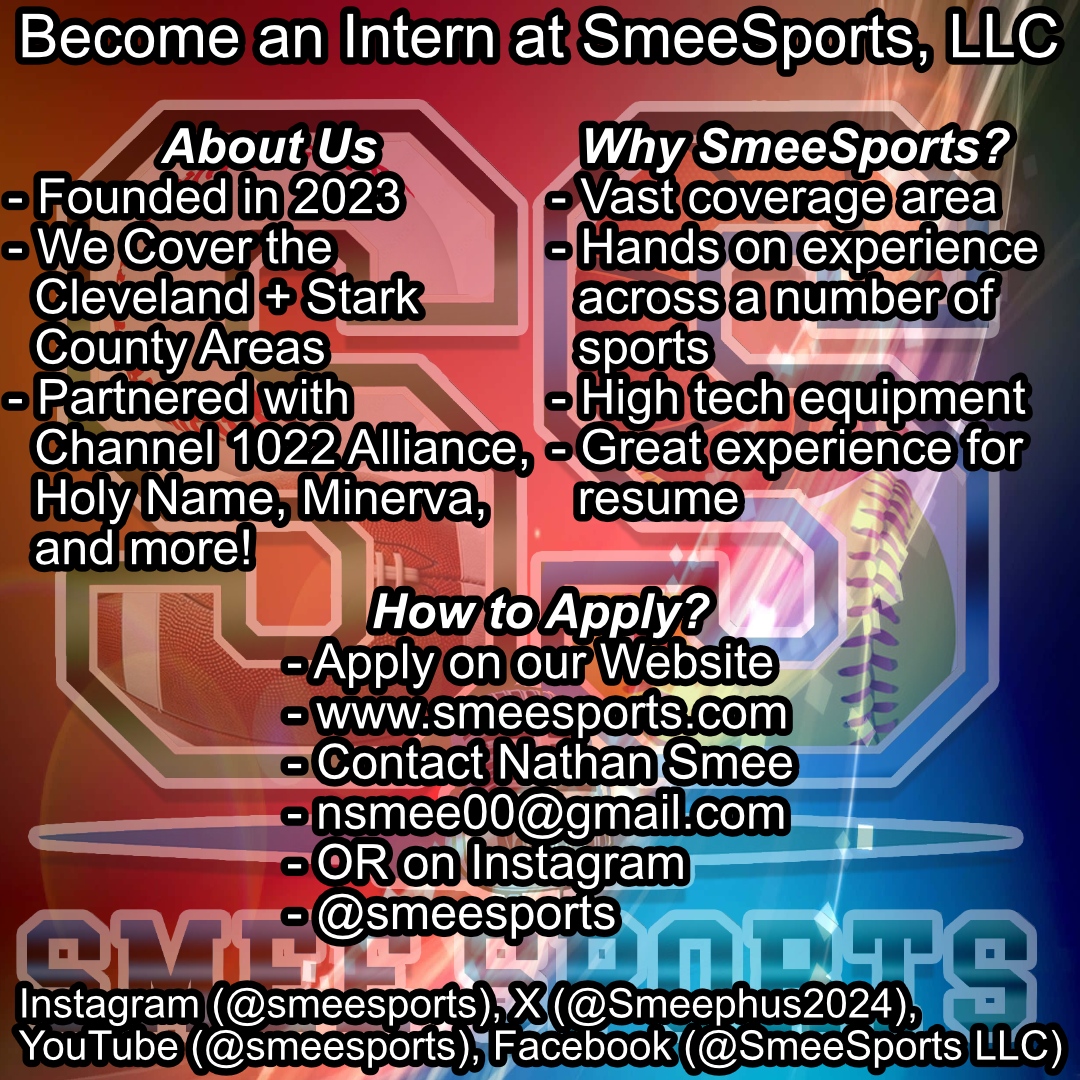 SmeeSports Internship Program: Applications Now Open for Spring Semester&nbsp;2026